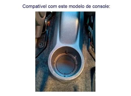 Apoio Descanso Encosto de Braço FIAT UNO WAY - Preto - 2014 a 2019